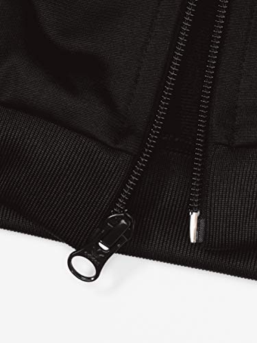 adidas Originals Unissex-Youth SST Track Top, Preto/branco., G