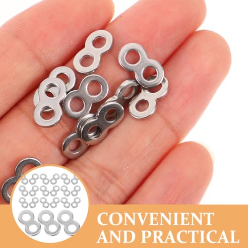 GLEAVI Conectores Resistentes Em Forma De 8 Figuras Clipes De Fixação De Mesa Fixadores De Mesa Em 8