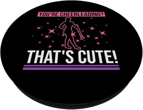 Miniatura 2 de Baton Twirler Design For Majorette Cheerleader PopSockets Standard PopGrip