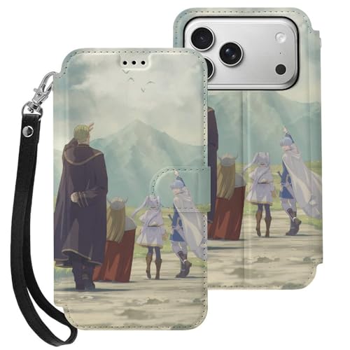 iPhone17Pro�P�[�X �蒠�^ �����̃t���[���� PU���U�[ TPU �A�C�t�H��17Pro�P�[�X Case �X�^���h�@�\ �J�[�h���[ ���z�^ �ϏՌ� �V���v�� �l�C �L�����N�^�[