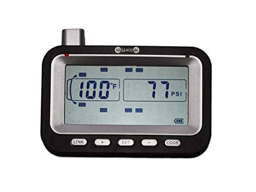 BELLACORP Tire Pressure Monitoring System TPMS (8) Sensors for Truck and Double Axle Trailer, Or RV, Including Repeater