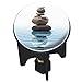 Produktbild WENKO Waschbeckenstöpsel Pluggy® Meditation - Abfluss-Stopfen, für alle handelsüblichen Abflüsse, Kunststoff, 3.9 x 6.5 x 3.9 cm, Mehrfarbig