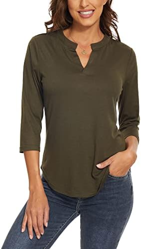 dressy v neck t shirts