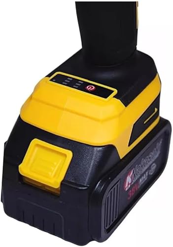 Chave de Impacto Wireless, Bateria, Chave Profissional, 2 Baterias, Chave de Impacto 38V, Alto Torqu