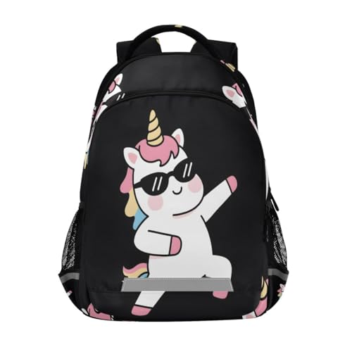 Sac d'école licorne idéal pour la rentrée scolaire des enfants et les cours de danse