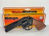 223 mm x 37 mm x 115 mm Sohni Wickie - 0434 - Revolver En Plastique Western Ringo 8 Coups