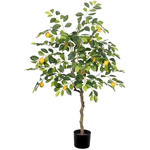 Romantic Season 4FT Lifelike Artificial Lemon Tree Cover