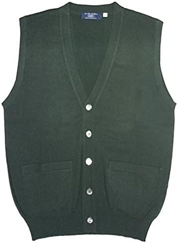 Amazon Gobi ゴビ カシミヤ１００ メンズ ボタン ベスト ニット カシミヤベスト カシミヤ カシミア 紳士 男性 ベスト 通販