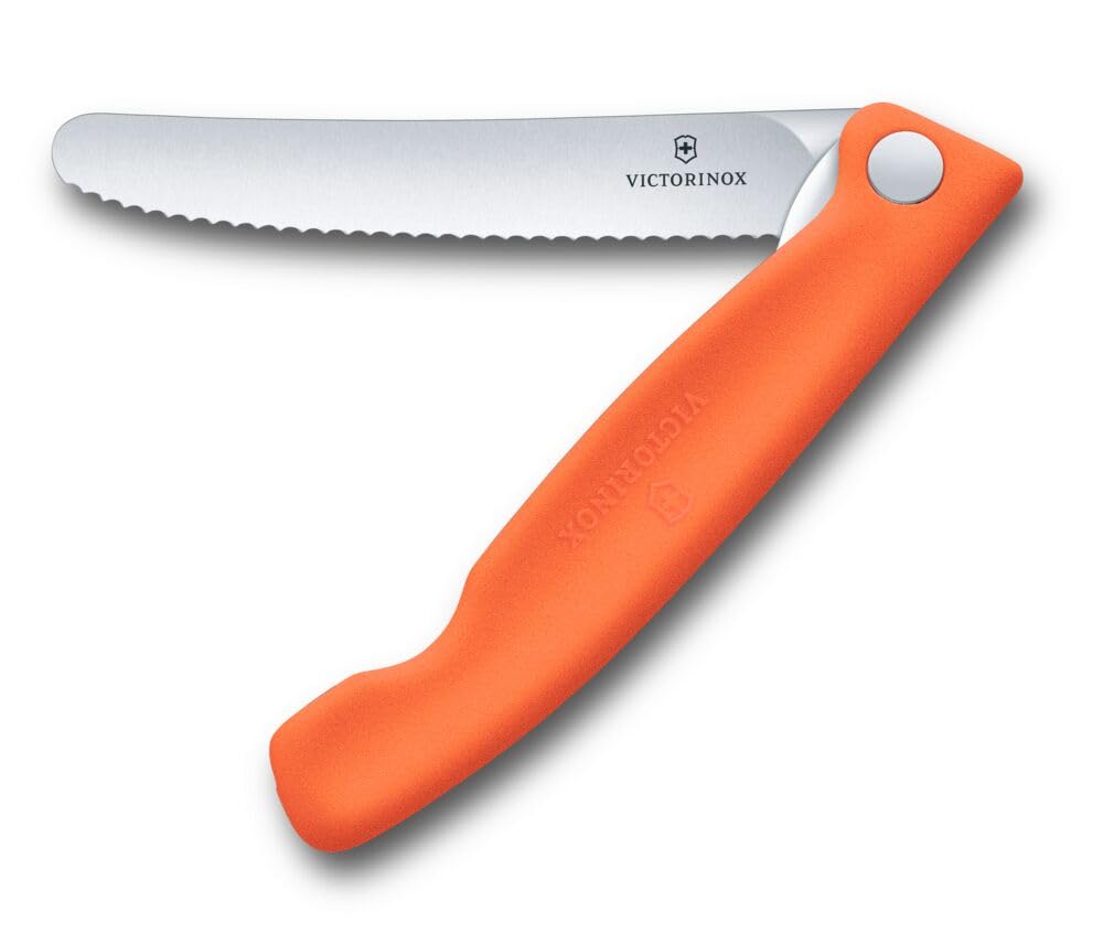 Image secondaire de Couteau de Pique-Nique Pliable Victorinox Swiss Classic - Orange