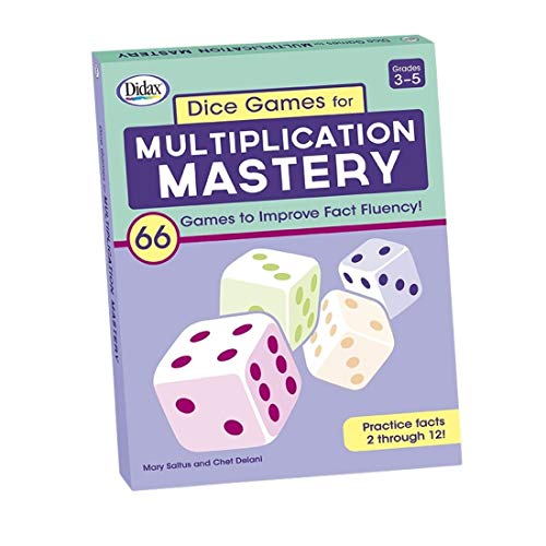 Didax Educational Resources Dice Games For Multiplication Mastery #TOP29