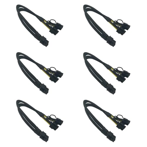 Cable divisor de 8 pines a dos 8 pines para solucionar la falta de conectores PCIe en GPU