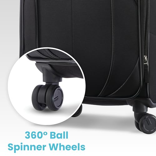 American Tourister 4 Kix 2.0 Softside Expandable Luggage with Spinners, Purple Orchid, 20 Spinner, 4 Kix 2.0 Softside Expandable Luggage with Spinners by American Tourister - Image 5