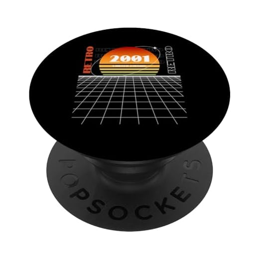 Retro 23 Años 23 Cumpleaños Vintage Retro Clásico 2001 PopSockets PopGrip Intercambiable