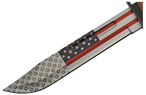 Faca de combate com bandeira americana da Segunda Guerra Mundial: 211461