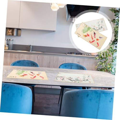 Paño de cocina grueso de microfibra premium de 18x40 cm, tapete protector, pack de 2 4