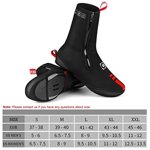 image for TORRYZA Cycling Shoe Covers for Men Women Neoprene Winter Waterproof W