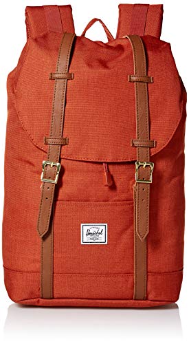 Herschel Retreat バックパック, レッド・ピカンテ・クロスハッチ, Classic 19.5L, リトリート バックパック