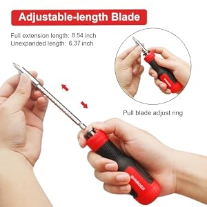 SHARDEN 13-in-1 Multi Screw Driver, Adjustable Screwdriver Set Multitool — photo 4 of 6