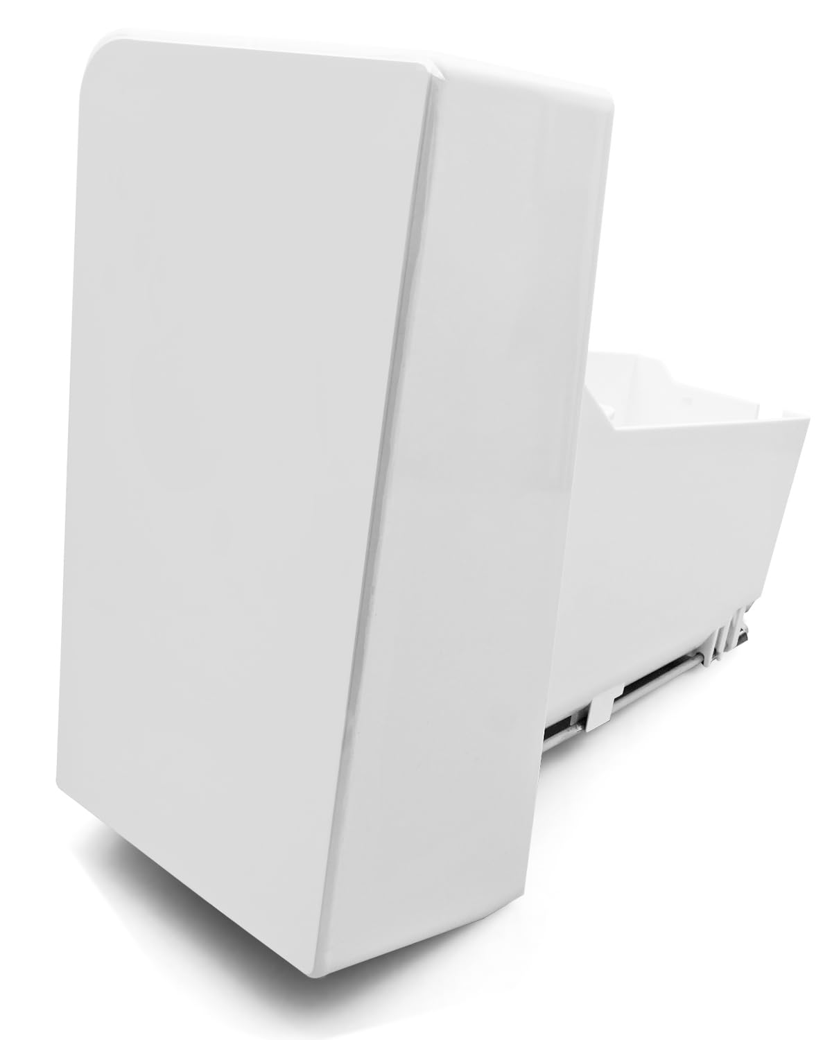 TIKSICENCE Refrigerator Ice Bucket Replace DA97-14504C DA97-14504A Fit for Samsung Refrigerator Parts RF23J9011SR RF23HTEDBSR RF23HCEDBSR RF22K9381SR RF22K9581SR, Ice Container Ice Tray Replacement