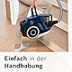 Bosch Staubsauger beutellos Serie 6 BGC41X36, Bodenstaubsauger, ideal für Allergiker, Hygiene-Filter, Bodendüse für Parkett, Teppich, Fliesen, Starke Saugleistung, leise, 700 W, blau