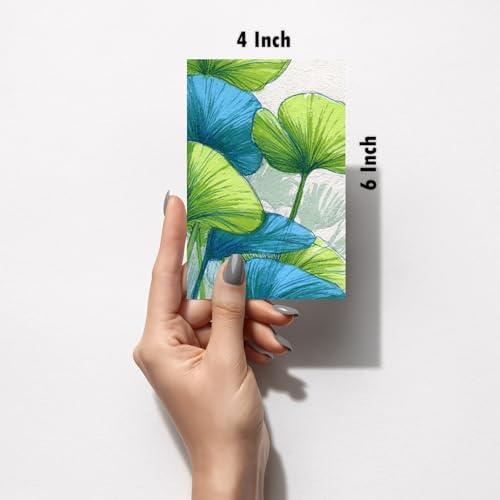 Image of SiddArtify Botanical Wall Art Prints Set - Modern Floral Poster Decor for Living Room Bedroom Office - Set of 2-4x6 Inch - Board (Pack of 6) - Sticker (Pack of 6)