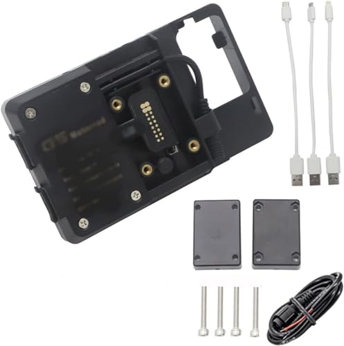 Support téléphone moto induction et USB pour navigation Ducati Diavel