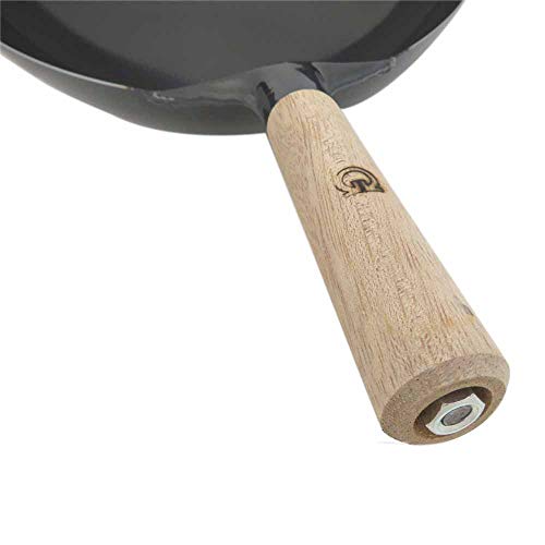Wok Endoshoji TKG APK12030 30 cm Mango Madera miniatura 6
