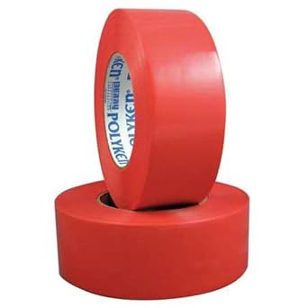 Polyken - 1086516 827 Polyethylene Film Premium Grade Multi-Purpose Tape, 55m Length x 48mm Width, Red