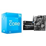 Intel Core i3-12100F Desktop Processor + MSI B760 Gaming Plus WiFi Gaming Motherboard
