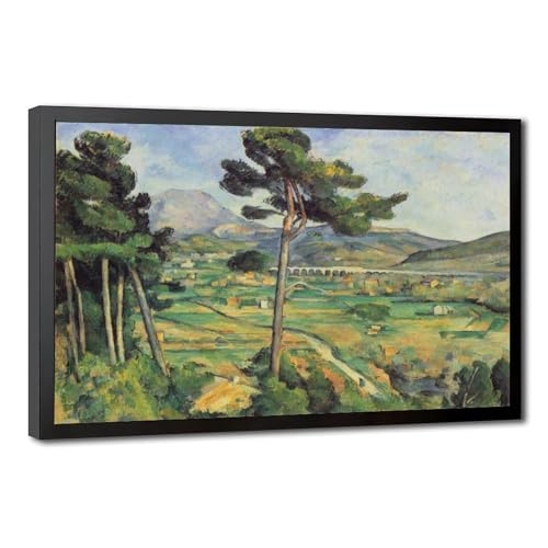 Toile Mont Sainte-Victoire Cézanne décoration murale pour bureau