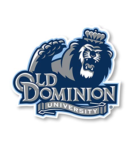 Imán vinilo mascota Old Dominion Monarchs 4 pulg miniatura 1