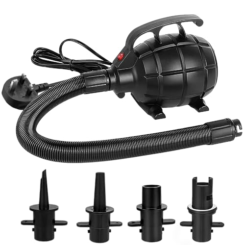 Pompe à air électrique pour gonflage et dégonflage sûrs de matelas de camping