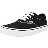 Innenmaterial: Textil Vans Unisex Kinder Doheny Sneaker, Black Canvas Schwarz Weiß 187, 38 EU