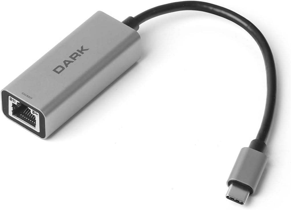 Dark USB 3.1 Type-C Gigabit LAN Adaptör (DK-AC-U31X3GL2), Siyah