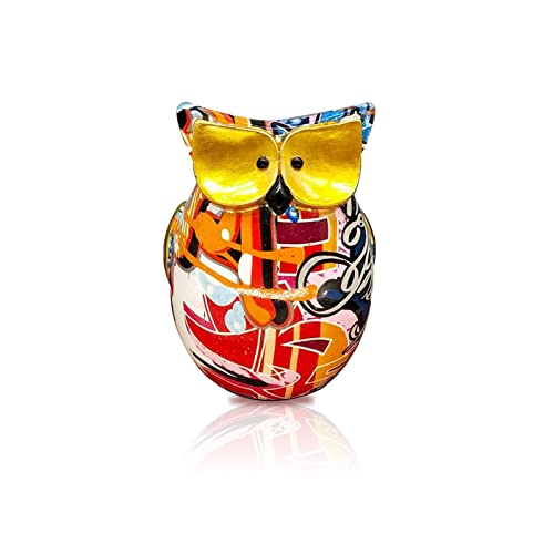 Owl Statue Home Decor, Small Owl Bird Animal Statue Owl Decor Statue Sculpture Collectible Figurines Owls Figurines For Office Kitchen Living Room Bedroom Decoratio #TOP8