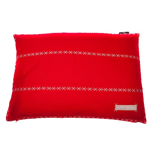 Interruptor triple Lex 100x70 marco para enchufes color rojo 2
