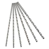 Set mit fünf Hochgeschwindigkeitsstahlbohrern zum Tiefbohren in Metall, Holz und mehr
