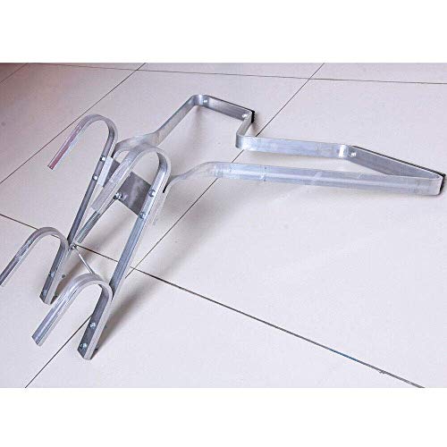 Ladder Standoff Universal V Shape For Downpipe Corner Fit Telescopic Ladders Extension Combination Stepladder Ladder Stay Accessory #TOP7