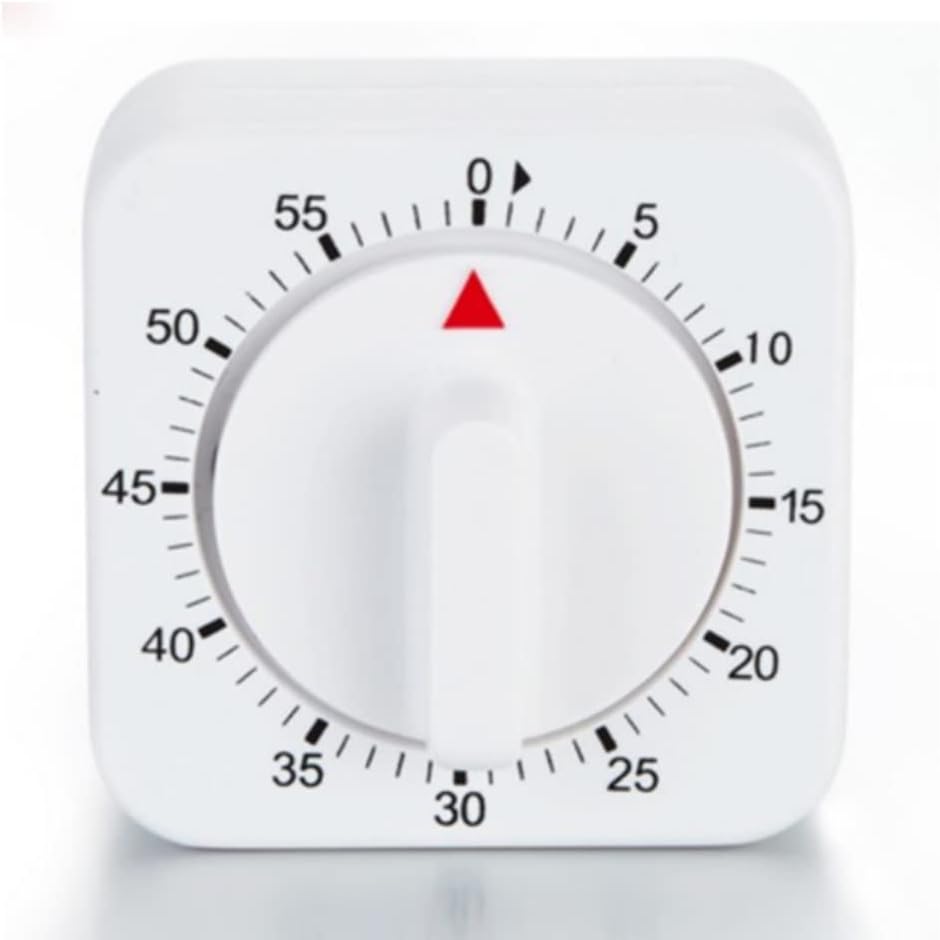 60 Minutes Kitchen Timer Count Down Alarm Reminder Mechanical for Home Baking Cooking Tools