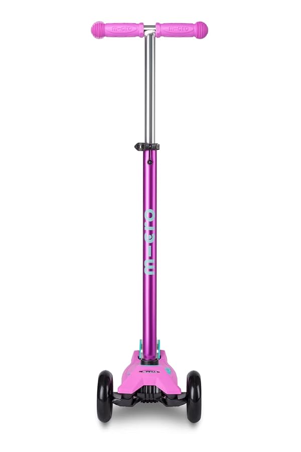 Micro Kickboard | Maxi Kids Scooter for Ages 5-12 | Children up to 110 lbs | 3 Wheel Lean-to-Steer Design | Adjustable T Bar | Smooth Ride PU Wheels | Swiss Design by Micro - Image 4