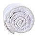 Luxury Queen Size White Down Alternative Quilted Comforter Duvet Insert with Corner Tabs/ Loops for All Seasons - Soft, Hypollergenic and Lightweight by Exclusivo Mezcla