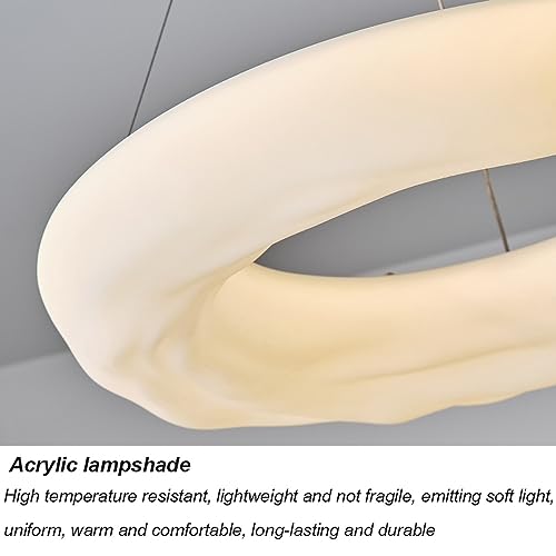 Suspension LED circulaire design moderne en acrylique de haute qualité - 8