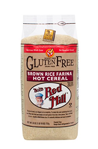 Bob's Red Mill Creamy Brown Rice Farina Hot Cereal, 26 Ounce (Pack of 4)