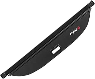 Retractable Rear Trunk Security Leather Cover Shielding Shade for Car Trunk Curtain Compatible with Toyota RAV4 2019 2020 2021 2022 2023 2024 2025