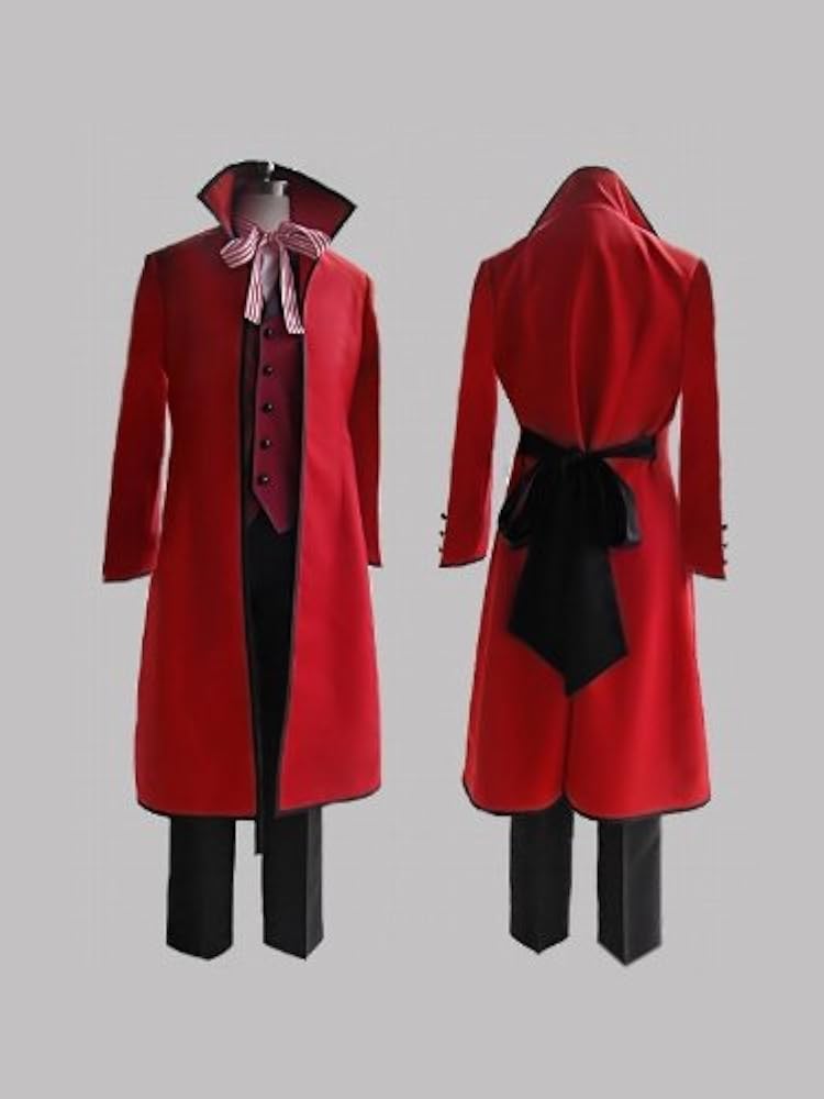 Amazon.co.jp: コスプレ衣装 黒執事 グレル・サトクリフ 男性Lサイズ