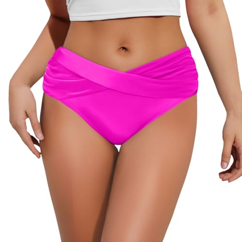Generisch Costume da bagno da donna, a vita alta, con