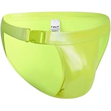 Shapewear Sexy Mens Jockstrap Underwear Sexy Supporter Briefs Gay Lingerie with Elastic Waisband Cosplay Costume