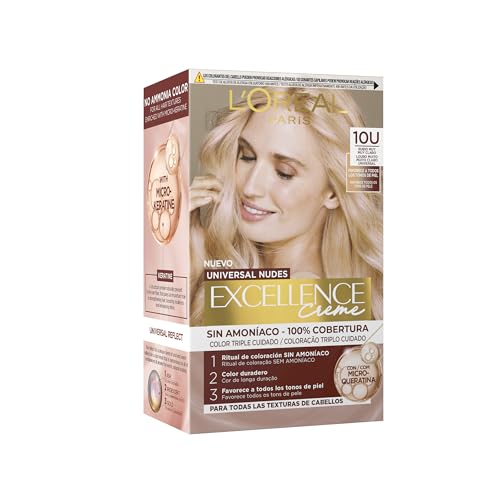 L'Oréal Paris Creme Universal Nudes Tinte 10U-Lightest Blonde
