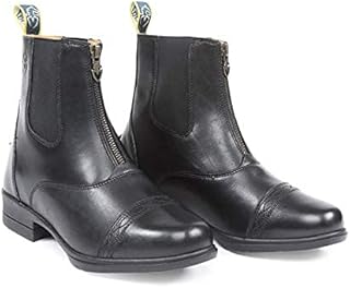 Shires Moretta Rosetta Leather Paddock Boots Childs Black 13