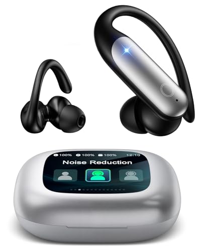 LEEMC Wireless Earbuds, Bluetooth Headphones 6.0, Ear...